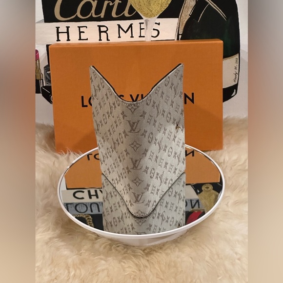 Louis Vuitton Monogram Mini lin Denim Agenda PM - Picture 3 of 9